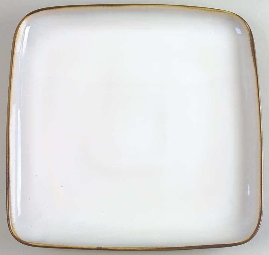 Pristine Charcoal 12" Square Chop Plate by Sango-1