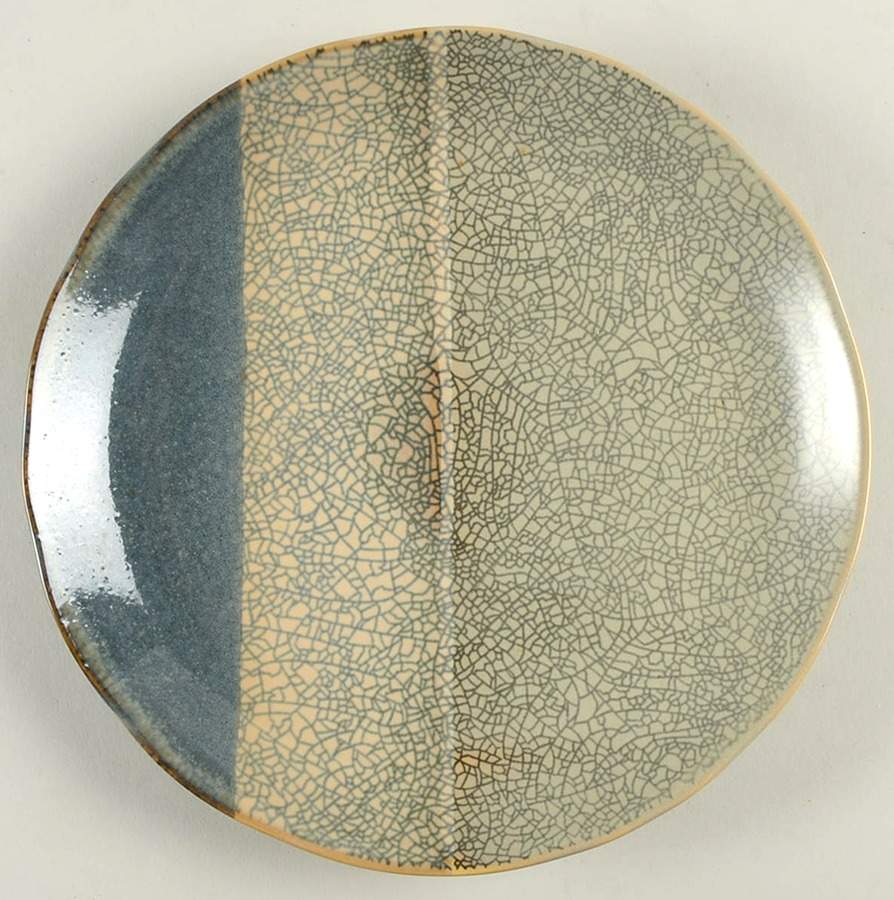 Pebble Stone Salad Plate by Sango-1