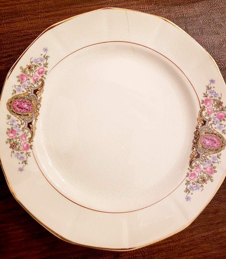 Birthstone Dinner Plate by Sebring Pottery-1
