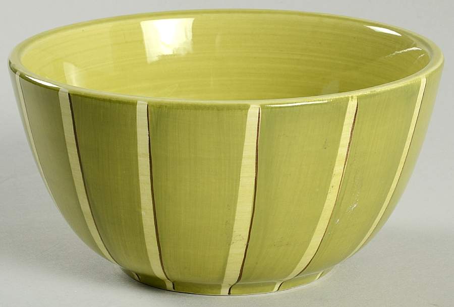 Floret Sage Soup/Cereal Bowl by Studio D-1