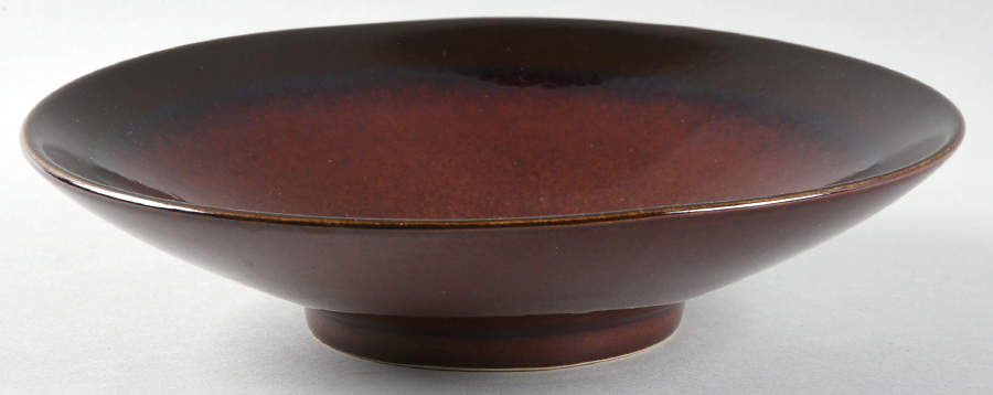 Cordovan Brown (Round) Soup/Cereal Bowl by Studio D-1