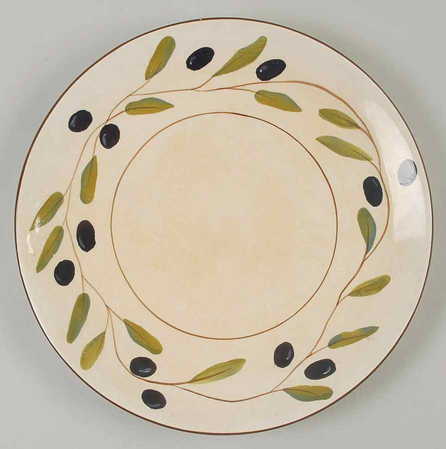 Di Oliva Dinner Plate by Sakura-1