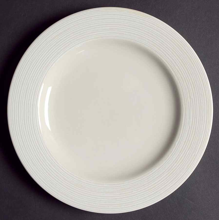 Swirl Vanilla Salad Plate by Sakura-1