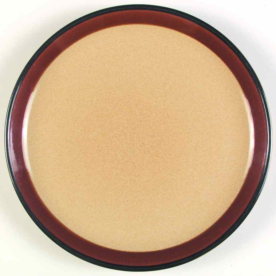 Country Brown Dinner Plate by Sakura-1