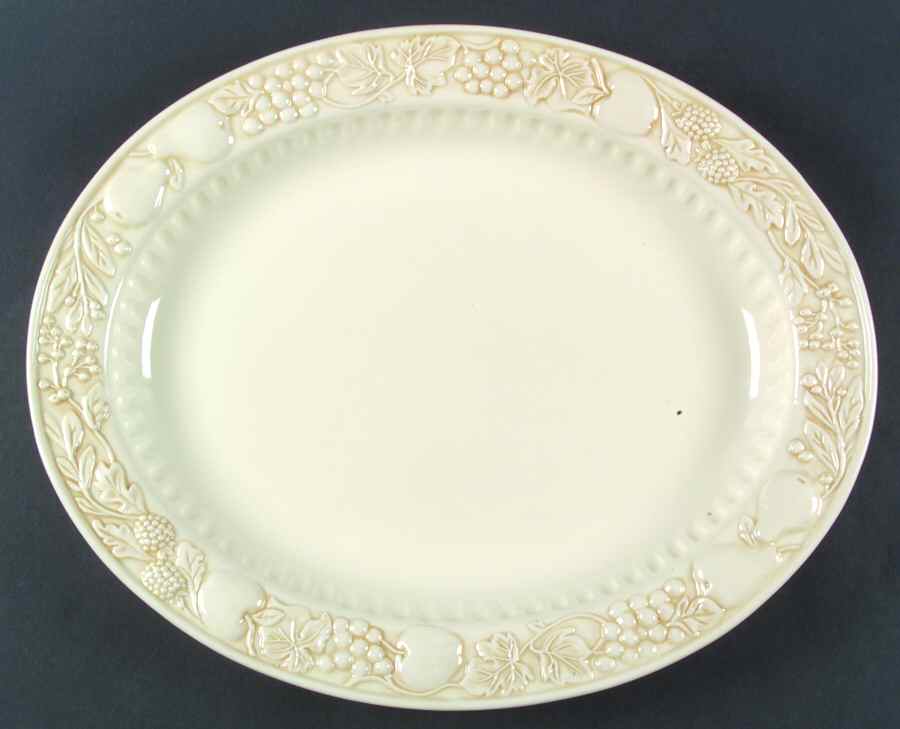 SLJ1 17" Oval Serving Platter by Stone Lite-1
