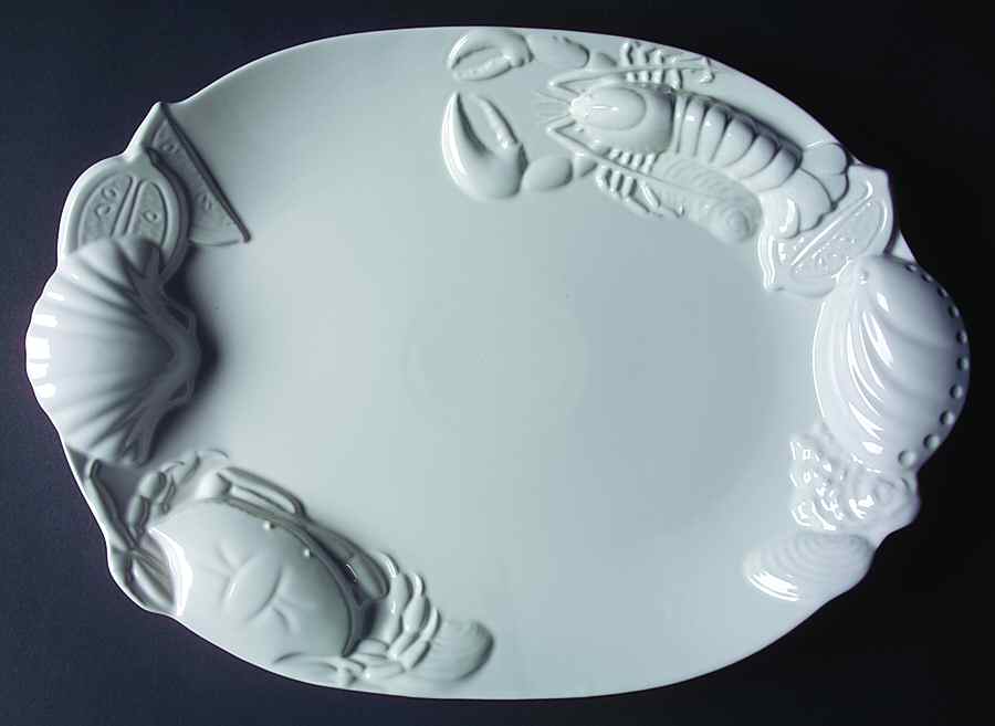 SNO4 18" Oval Serving Platter by Studio Nova-1