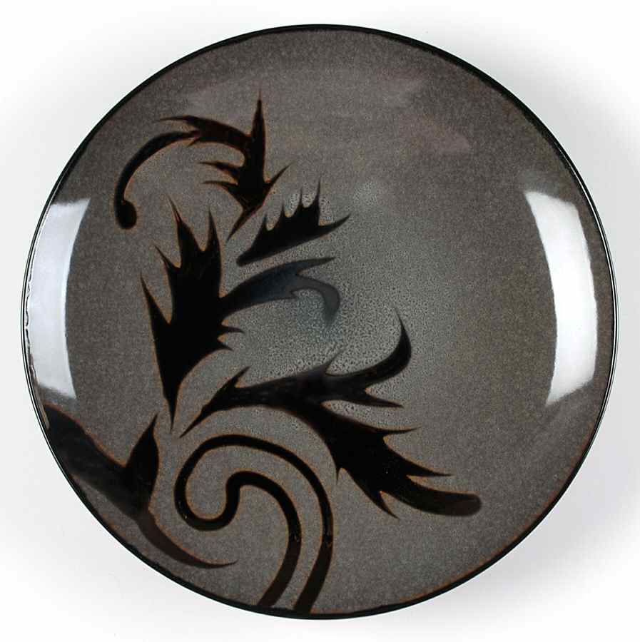 Solare Gray Dinner Plate by Sakura-1