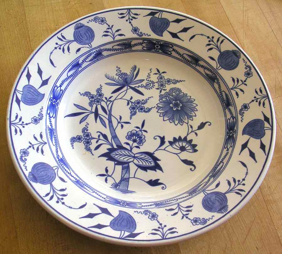 Angkor Rim Soup Bowl by Sarreguemines-1