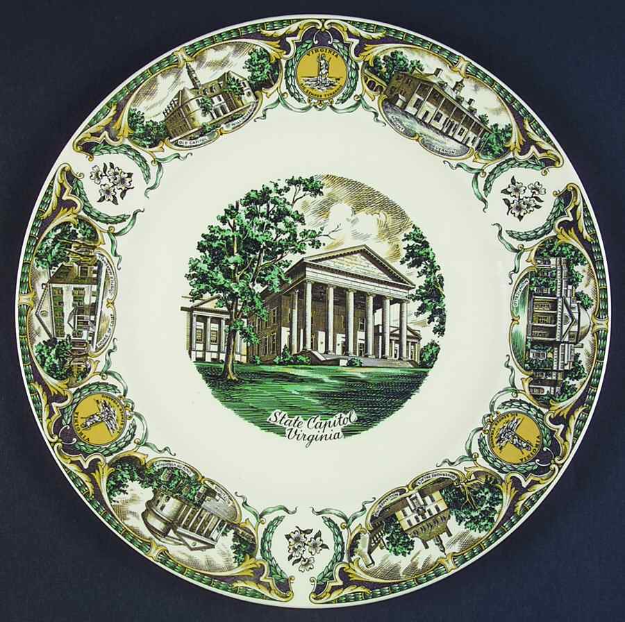 Virginia Service Plate (Charger) by Salem-1