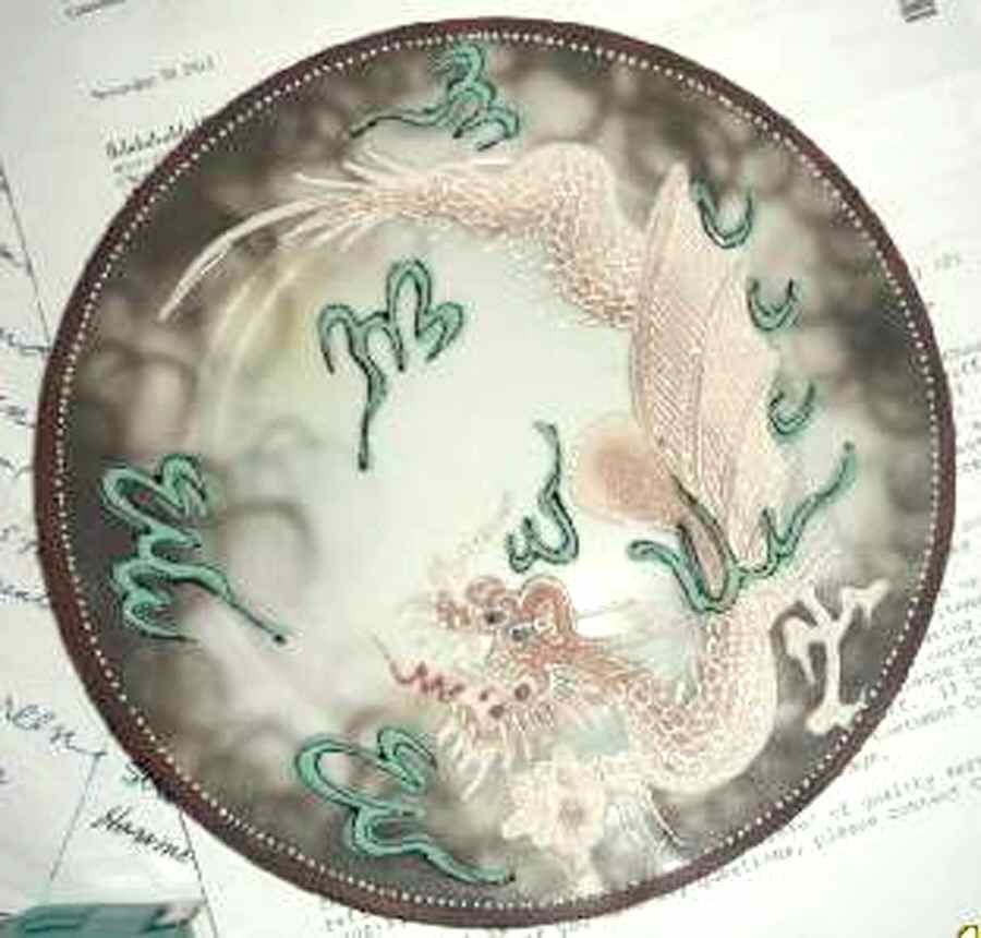 SFU26 Dinner Plate by Shofu (Japan)-1
