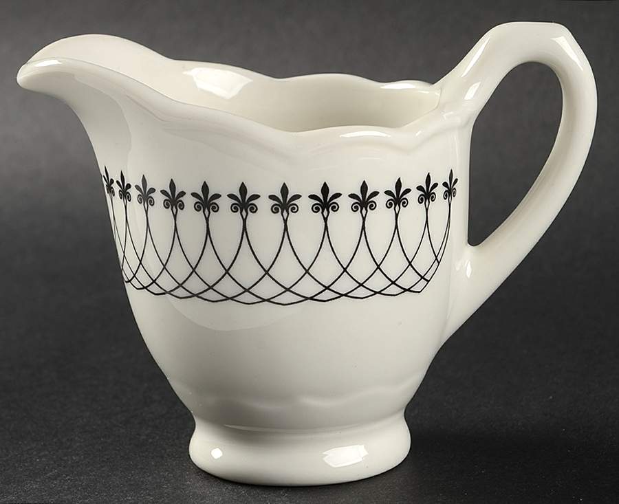 Black Lace Creamer by Syracuse-1