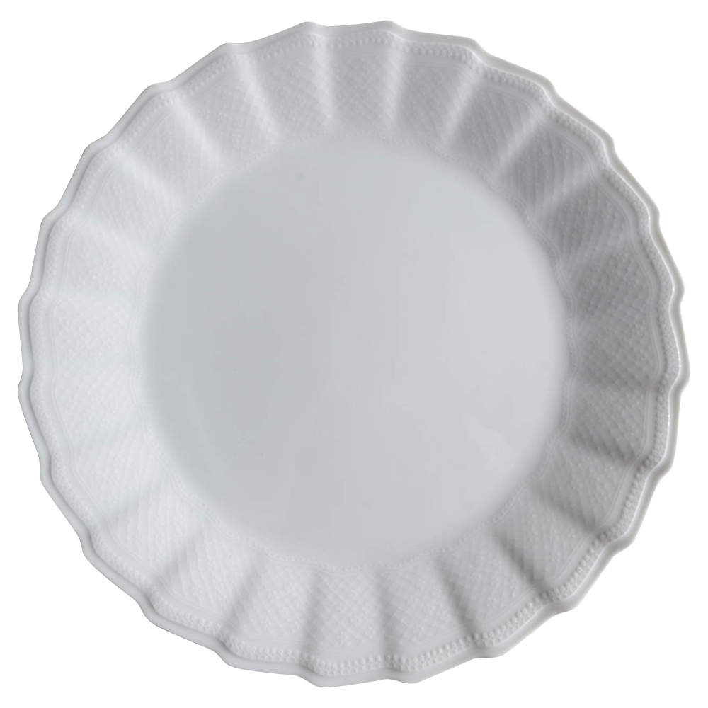 White Lace (No Trim) Dinner Plate by Sadek-1