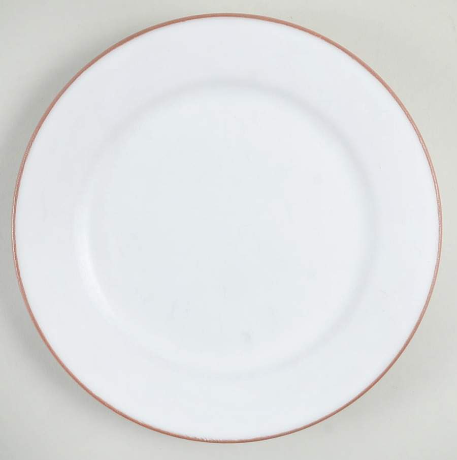 Terra Cotta Trim Salad Plate by Sur La Table-1