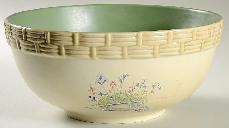 In the Garden 10" Large Salad Serving Bowl by Sonoma Home-1
