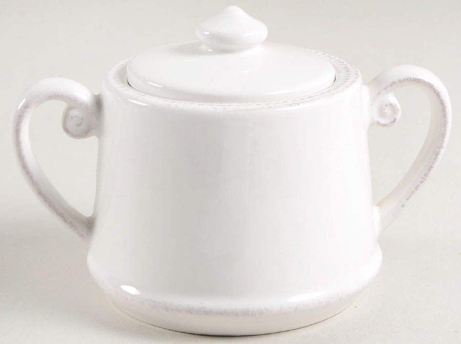 Pearl Sugar Bowl & Lid by Sur La Table-1