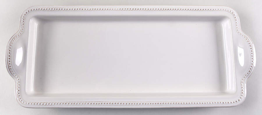 Pearl 17" Rectangular Tray by Sur La Table-1