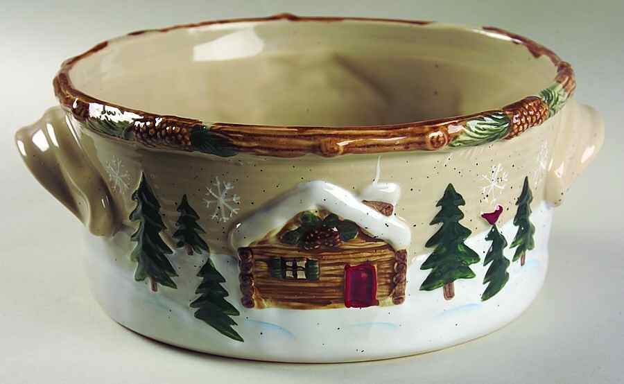 Heartland 9" Salad Serving Bowl by St Nicholas Square-1
