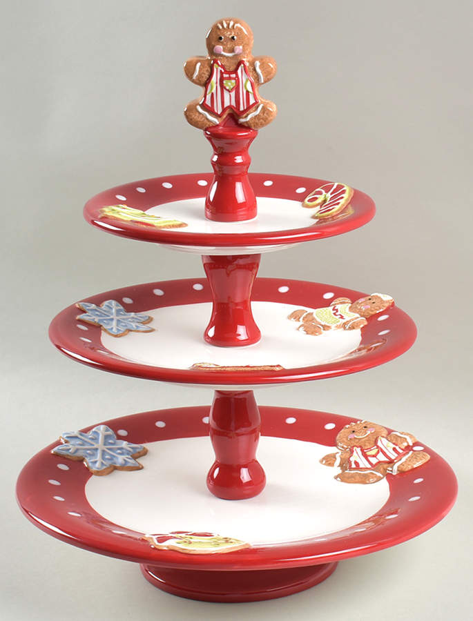 Homemade Holidays 3 Tier Serving Tray by St Nicholas Square-1