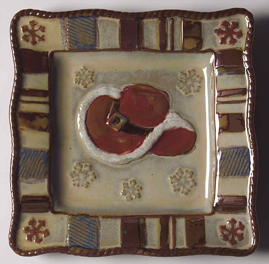 Canyon Ranch Christmas Salad Plate by St Nicholas Square-1