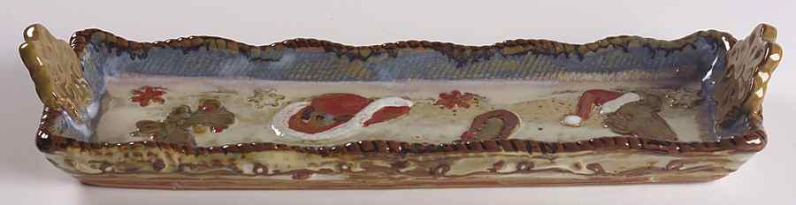 Canyon Ranch Christmas Rectangular Treat Tray by St Nicholas Square-1