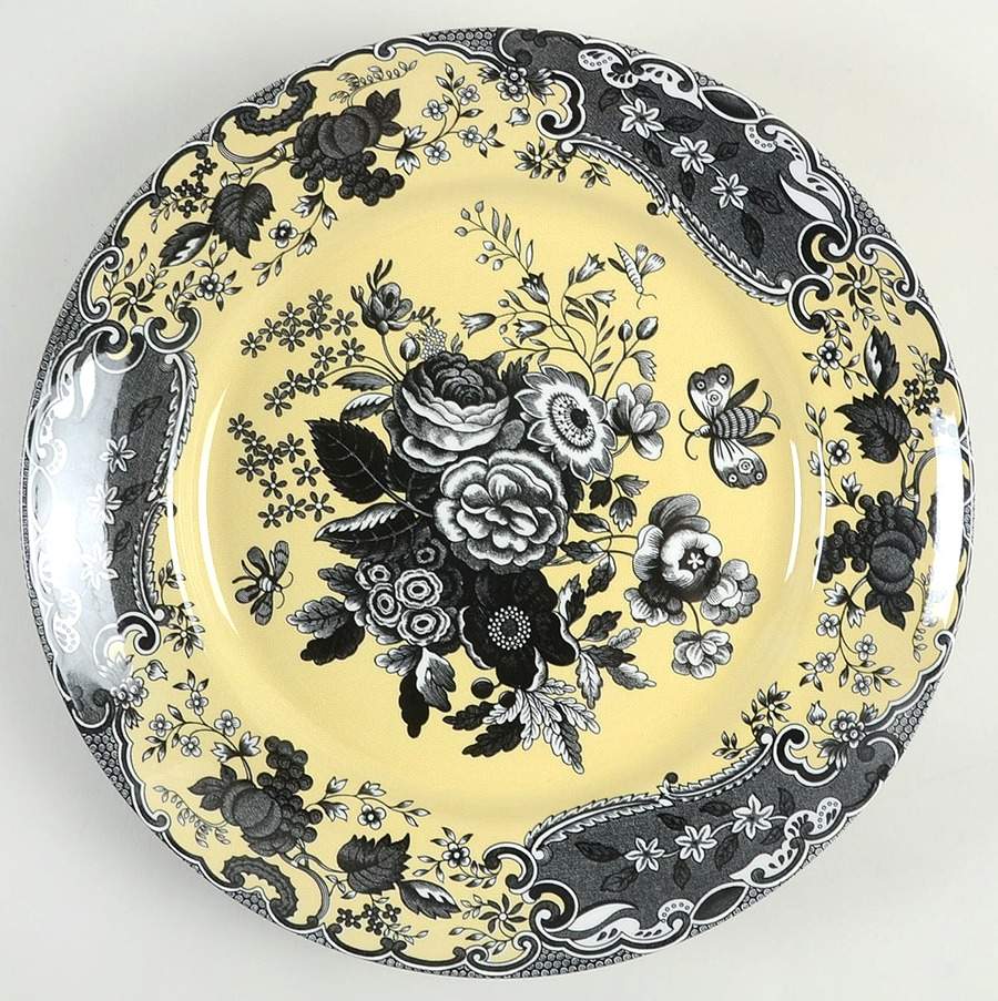 Blue Room Garden Collection (Mixed Colors) 12" Pizza Plate by Spode-1