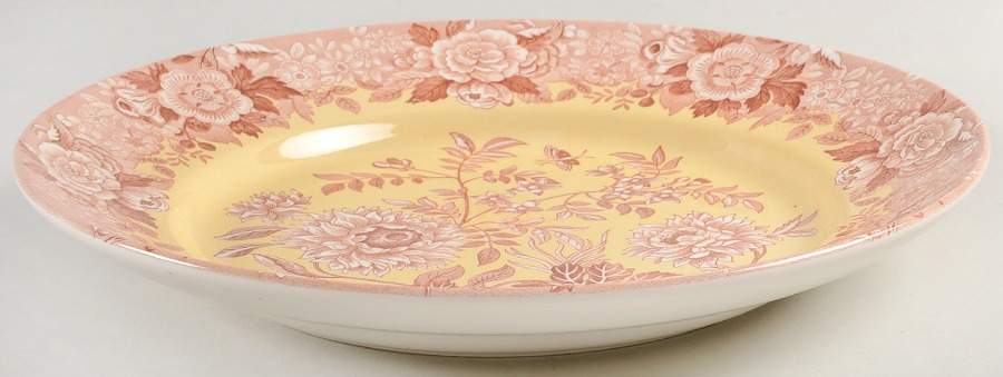 Blue Room Garden Collection (Mixed Colors) 11" Pasta Serving Bowl by Spode-1