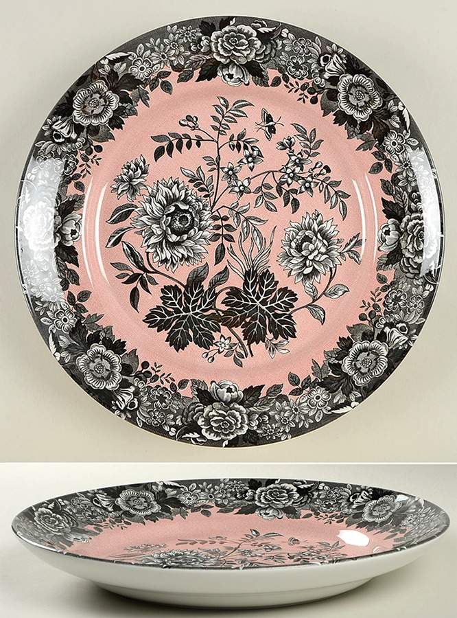 Blue Room Garden Collection (Mixed Colors) 12" Pasta Serving Bowl by Spode-1