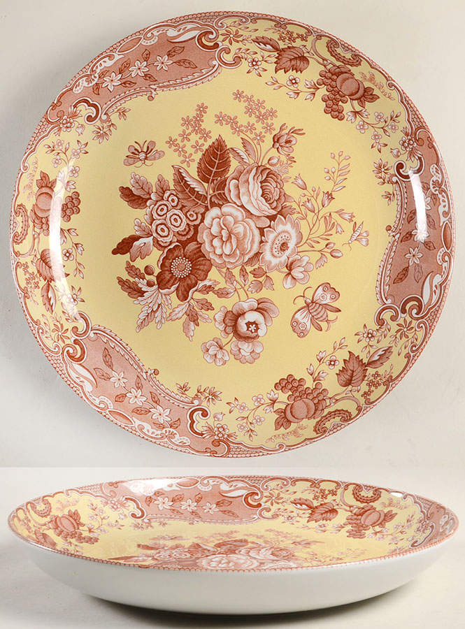 Blue Room Garden Collection (Mixed Colors) 12" Pasta Serving Bowl by Spode-1