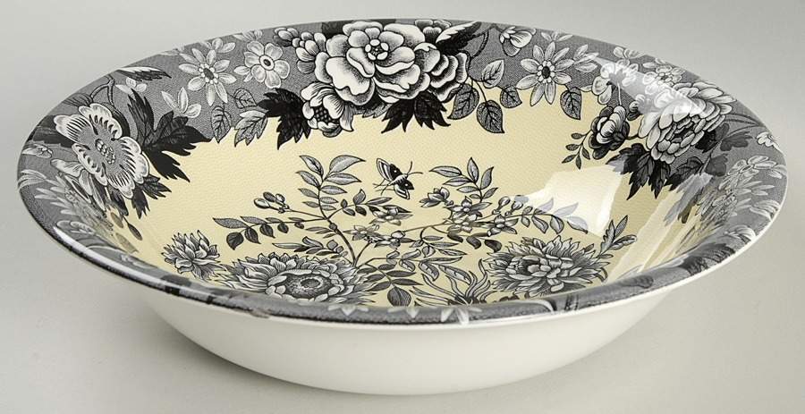 Blue Room Garden Collection (Mixed Colors) Ascot Coupe Cereal Bowl by Spode-1