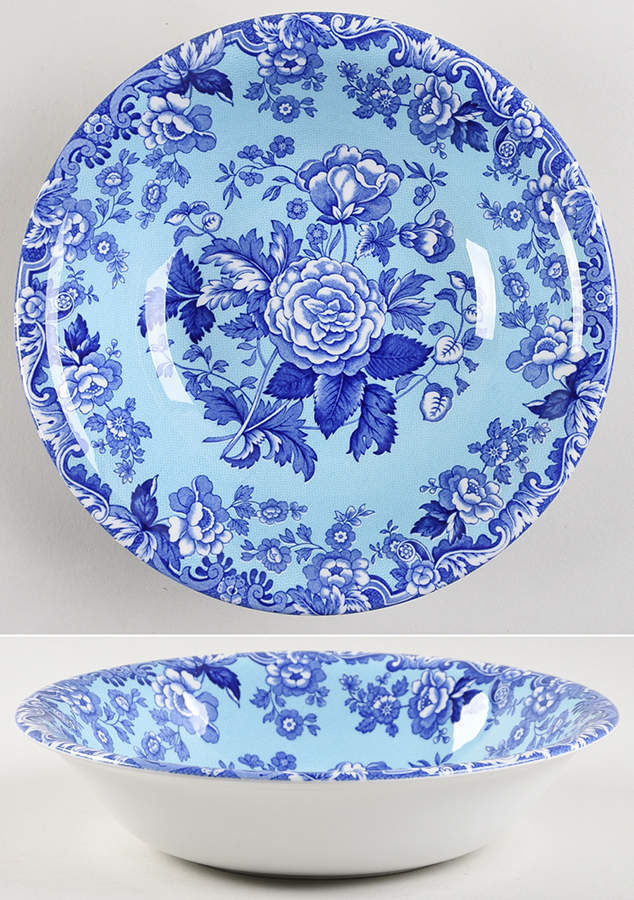 Blue Room Garden Collection (Mixed Colors) Ascot Coupe Cereal Bowl by Spode-1