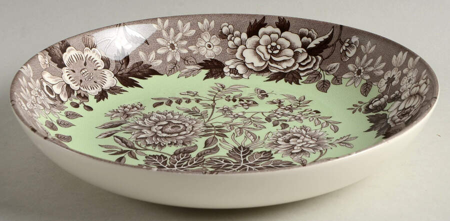 Blue Room Garden Collection (Mixed Colors) 8" Individual Pasta Bowl by Spode-1