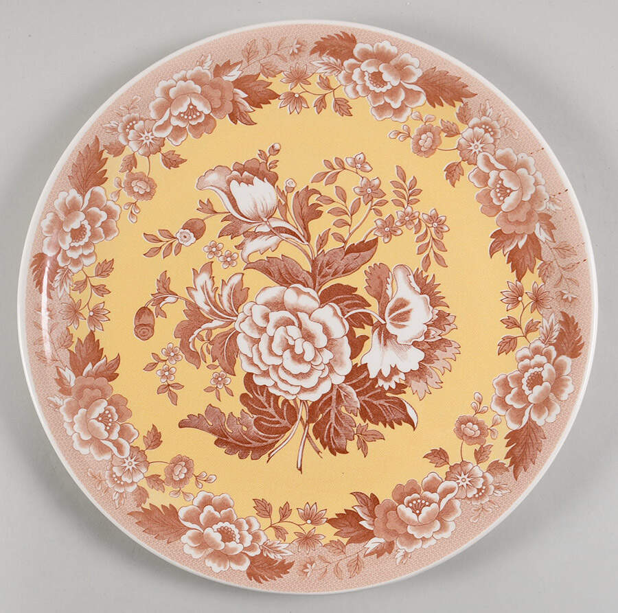 Blue Room Garden Collection (Mixed Colors) 12" Chop Plate (Round Platter) by Spode-1