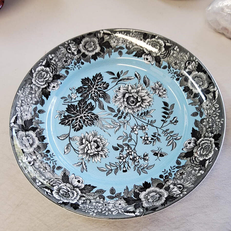Blue Room Garden Collection (Mixed Colors) 12" Pizza Plate by Spode-1