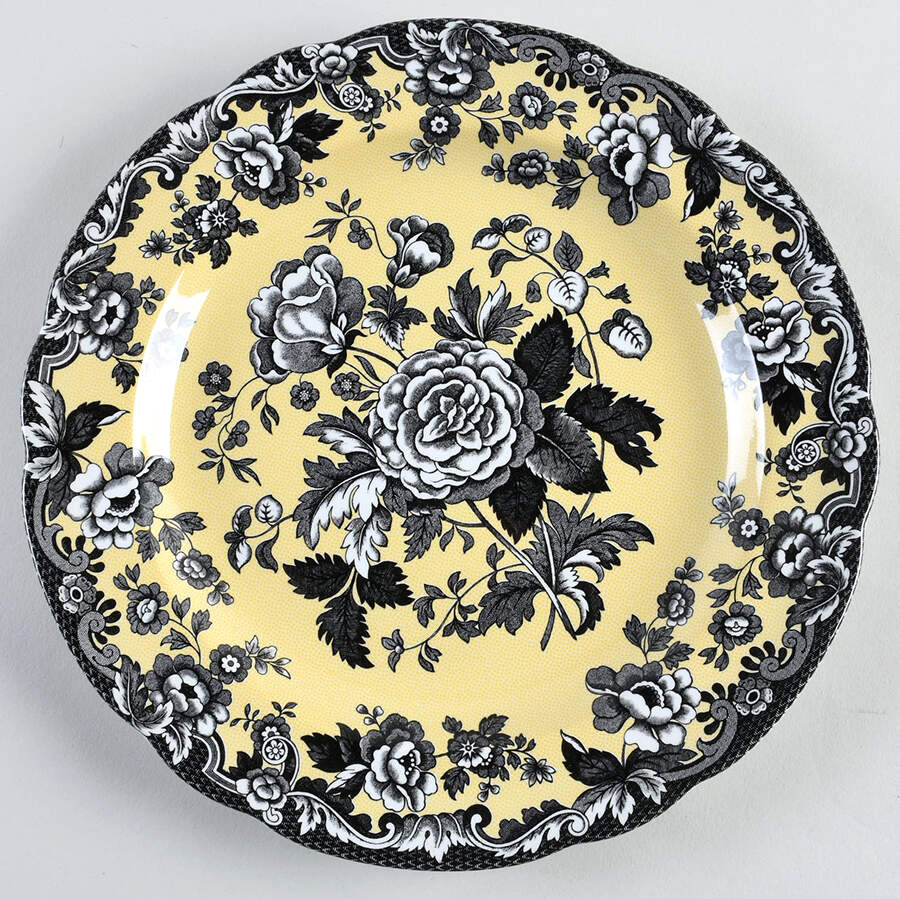 Blue Room Garden Collection (Mixed Colors) Dinner Plate by Spode-1