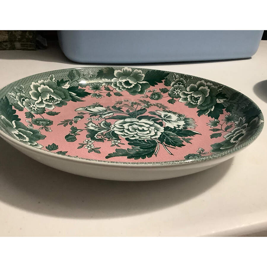 Blue Room Garden Collection (Mixed Colors) 10" Individual Pasta Bowl by Spode-1