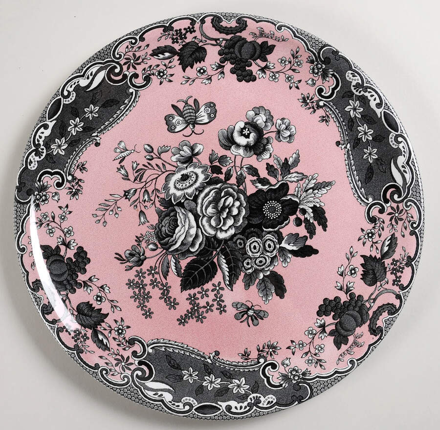 Blue Room Garden Collection (Mixed Colors) 12" Chop Plate (Round Platter) by Spode-1