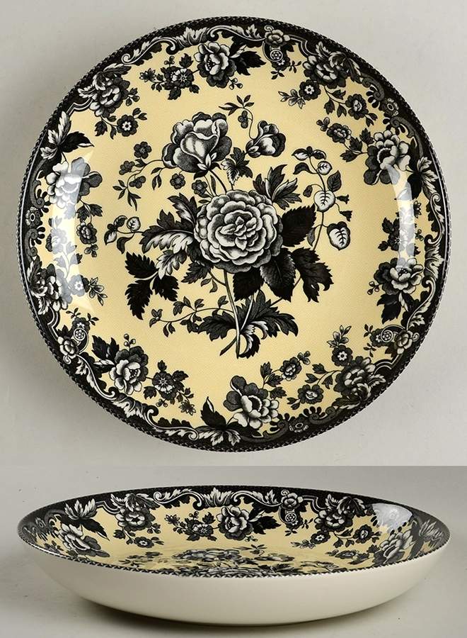 Blue Room Garden Collection (Mixed Colors) 8" Individual Pasta Bowl by Spode-1