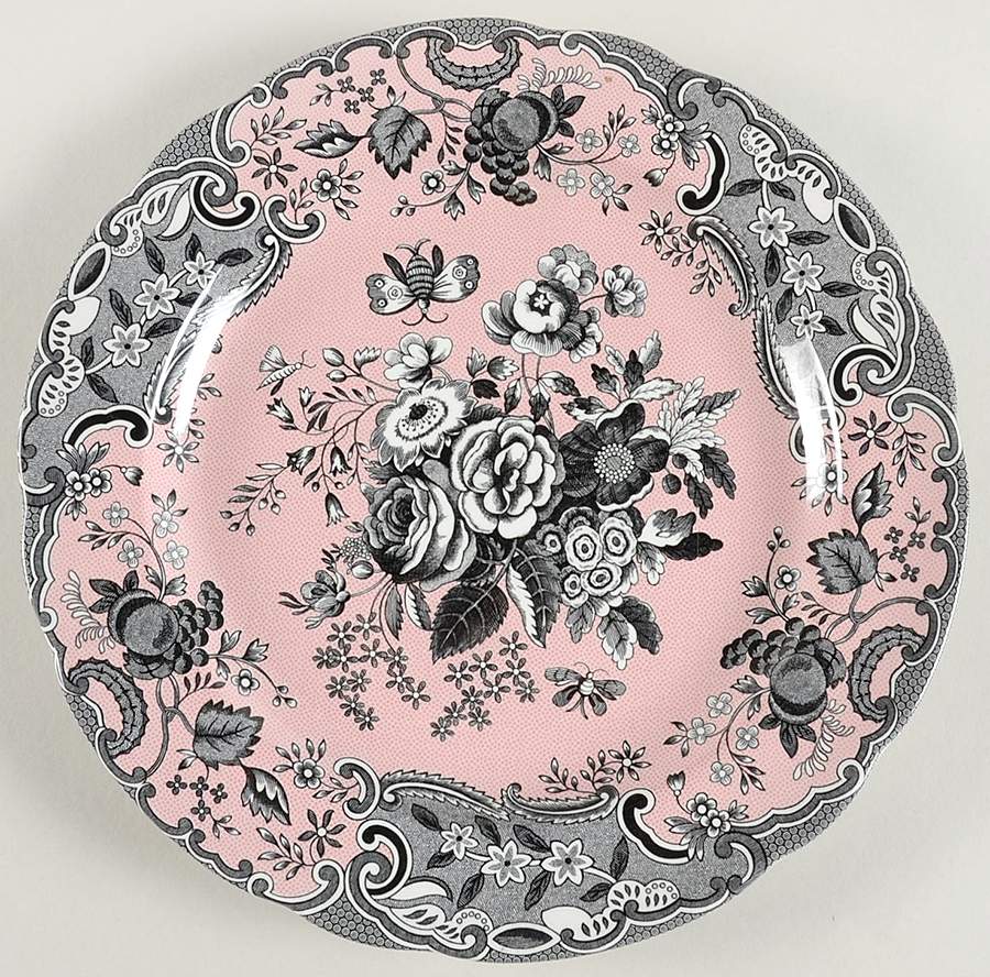 Blue Room Garden Collection (Mixed Colors) Dinner Plate by Spode-1