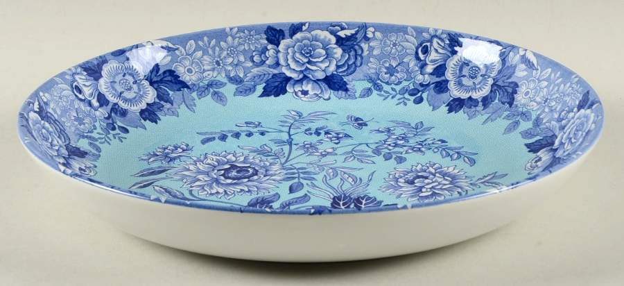 Blue Room Garden Collection (Mixed Colors) 10" Individual Pasta Bowl by Spode-1