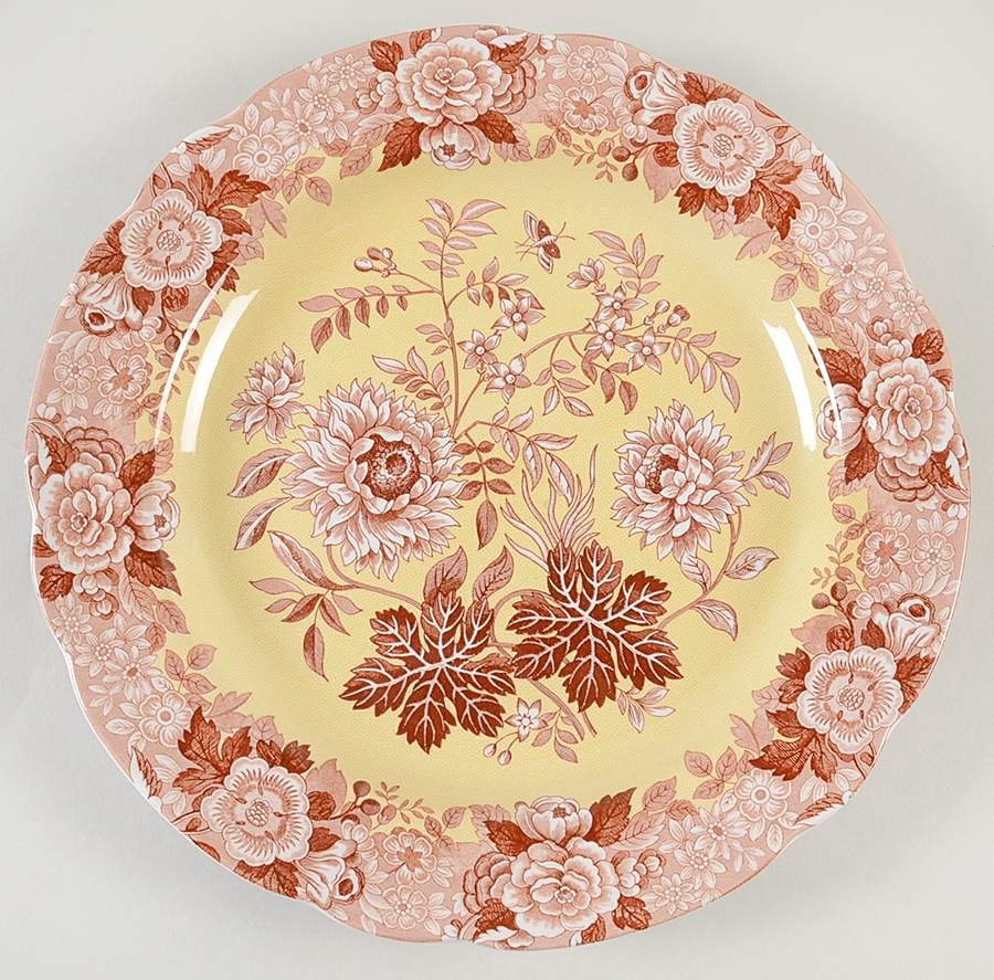 Blue Room Garden Collection (Mixed Colors) Dinner Plate by Spode-1