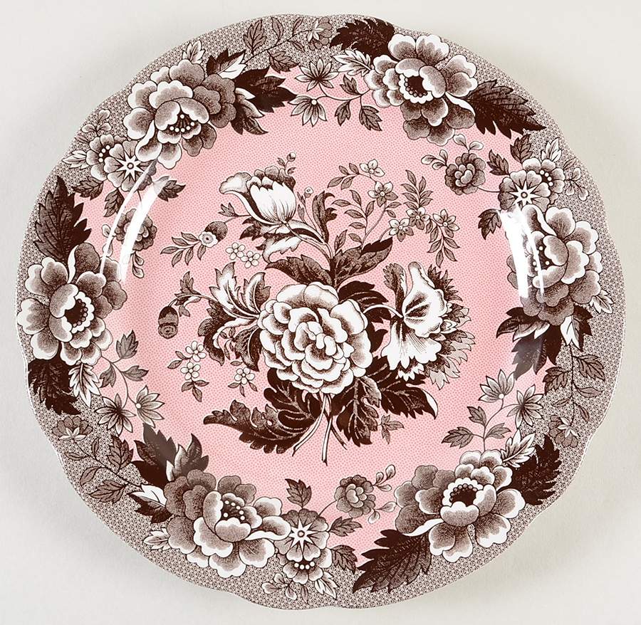 Blue Room Garden Collection (Mixed Colors) Dinner Plate by Spode-1