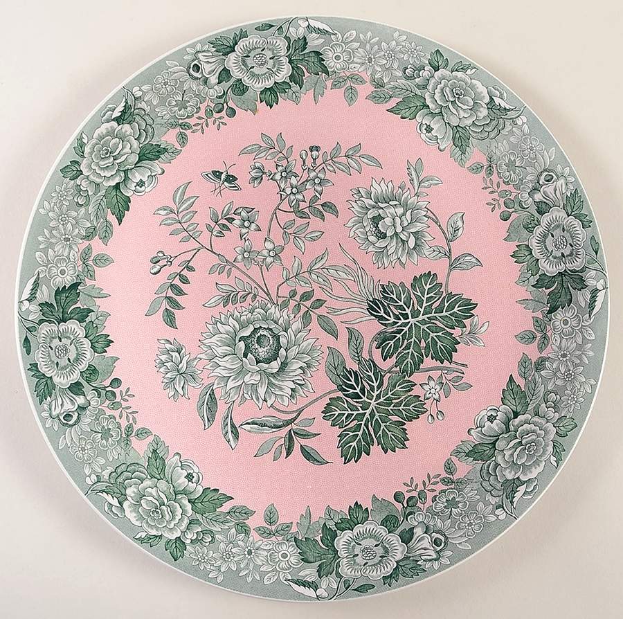 Blue Room Garden Collection (Mixed Colors) 12" Chop Plate (Round Platter) by Spode-1