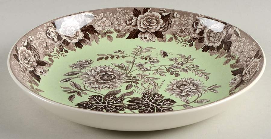 Blue Room Garden Collection (Mixed Colors) 10" Individual Pasta Bowl by Spode-1