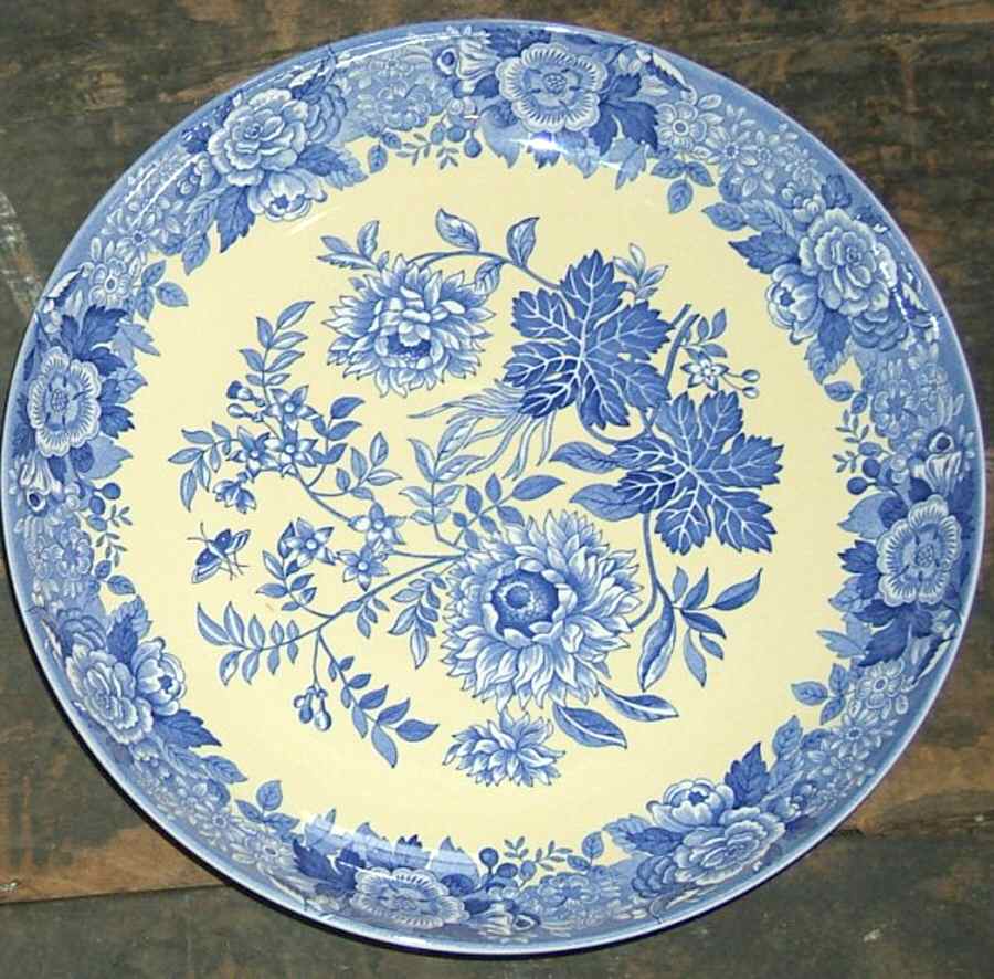 Blue Room Garden Collection (Mixed Colors) 12" Pasta Serving Bowl by Spode-1