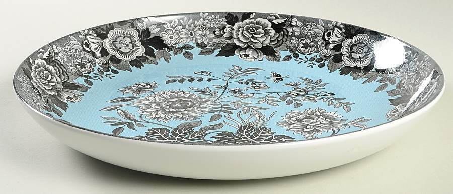 Blue Room Garden Collection (Mixed Colors) 11" Pasta Serving Bowl by Spode-1