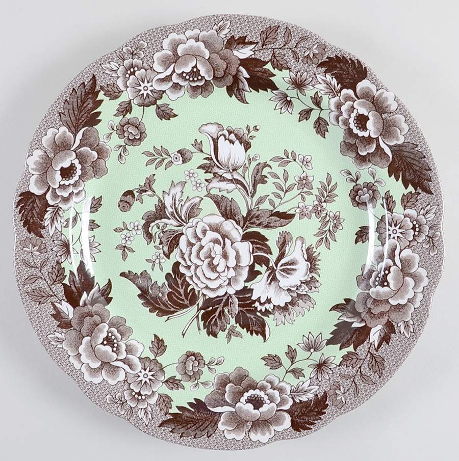 Blue Room Garden Collection (Mixed Colors) Dinner Plate by Spode-1