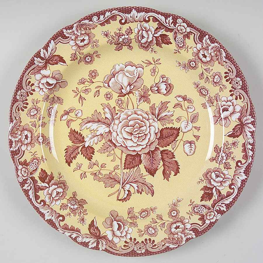 Blue Room Garden Collection (Mixed Colors) Dinner Plate by Spode-1