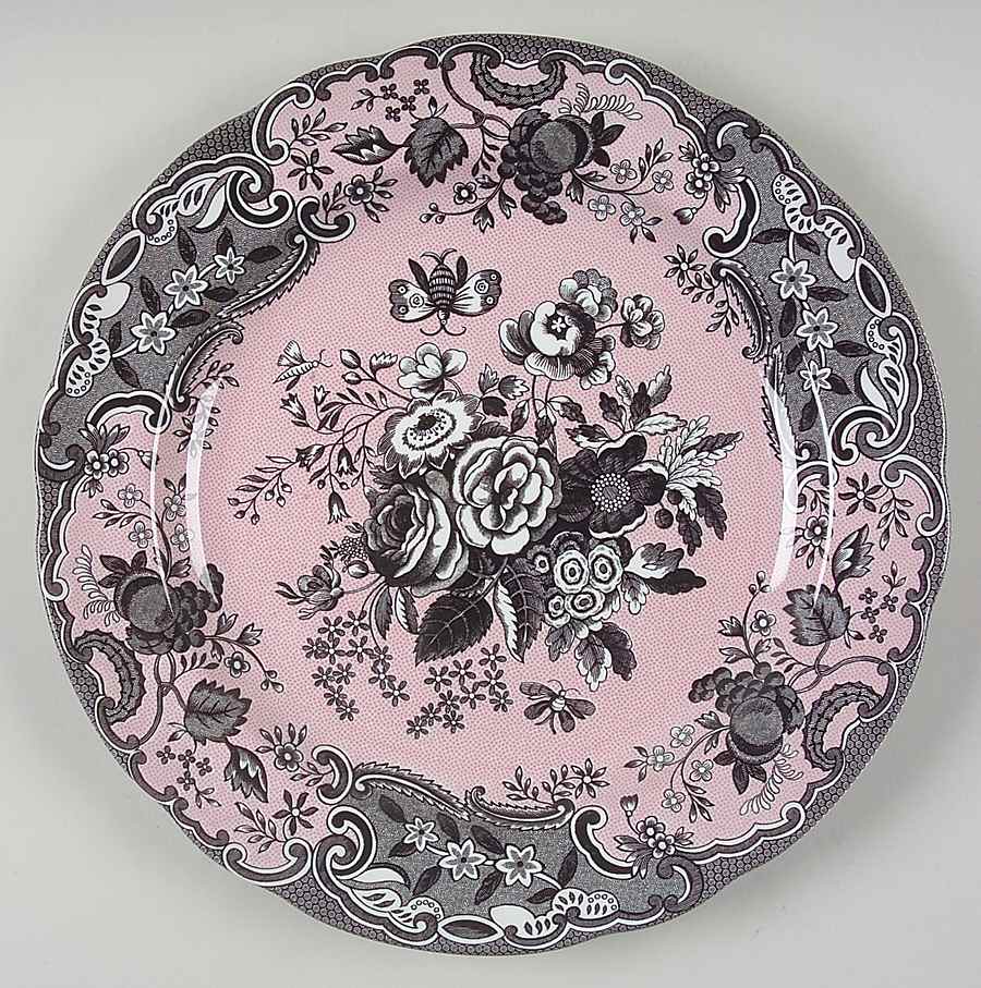 Blue Room Garden Collection (Mixed Colors) Dinner Plate by Spode-1
