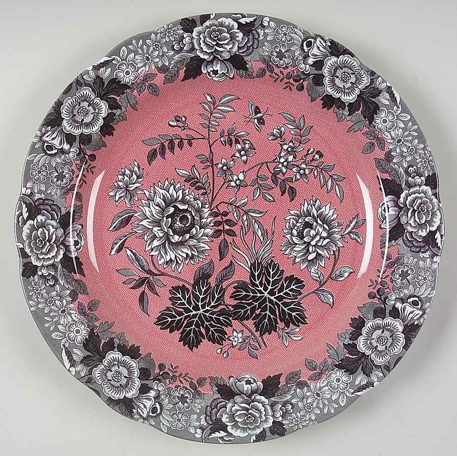 Blue Room Garden Collection (Mixed Colors) Dinner Plate by Spode-1