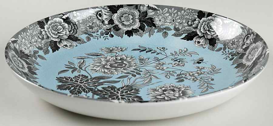 Blue Room Garden Collection (Mixed Colors) 10" Individual Pasta Bowl by Spode-1